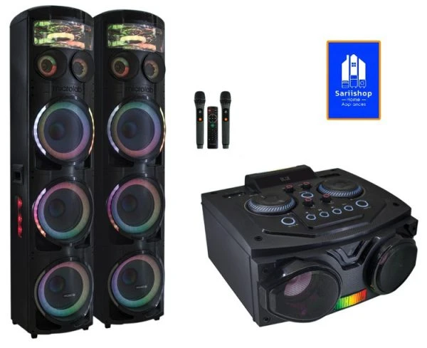 اسپیکر میکرولب مدل V600 3D UFO Light (420 وات RMS)