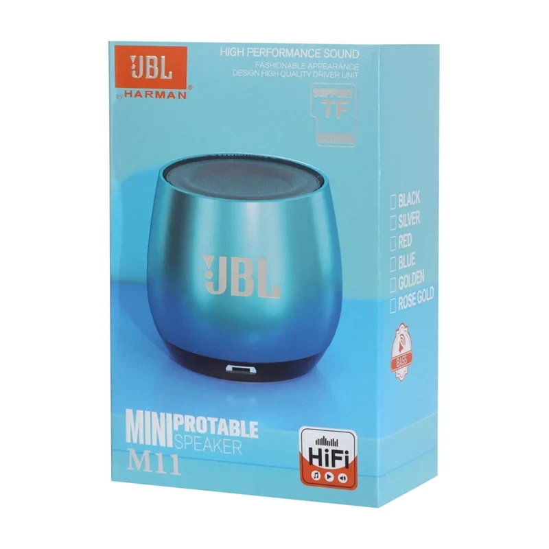 اسپیکر پرتابل JBL مدل Mini M11 TF CARD - مشکی