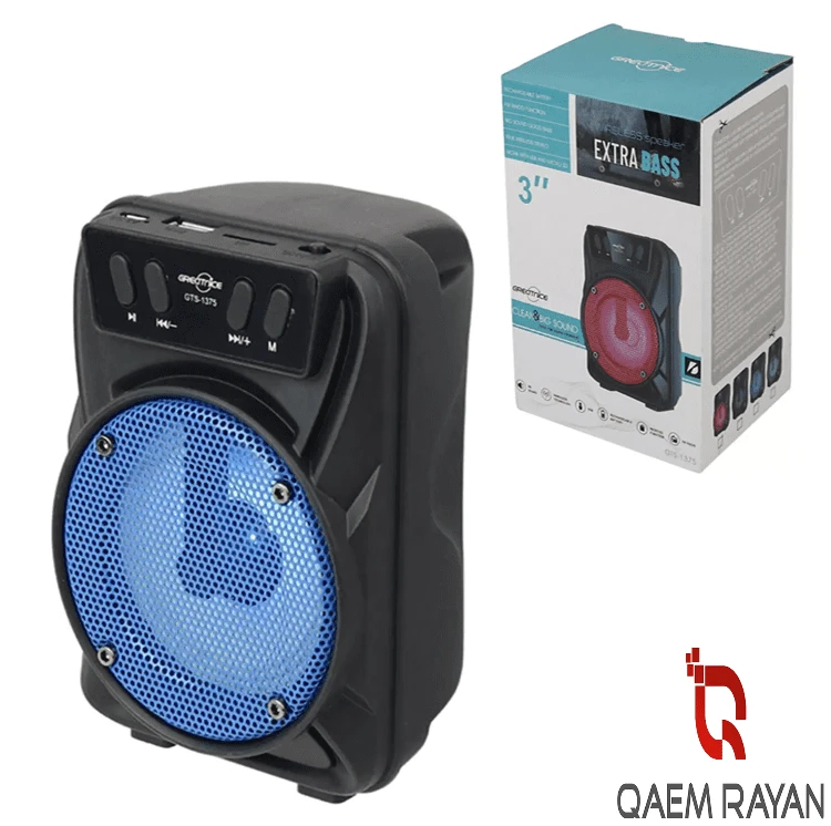 اسپیکر کوچک قابل حمل GTS-1375