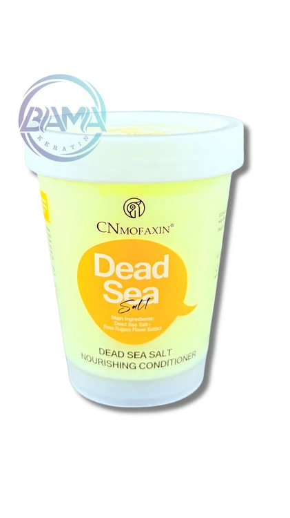 اسکراب اسکالپ نمکی دریای مرده با عصاره ی گل رز موفاکسین زرد رنگ