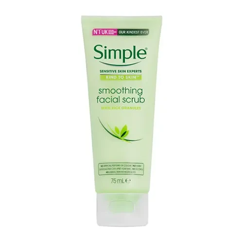 اسکراب روشن کننده برنج سیمپل Smoothing Facial Scrub