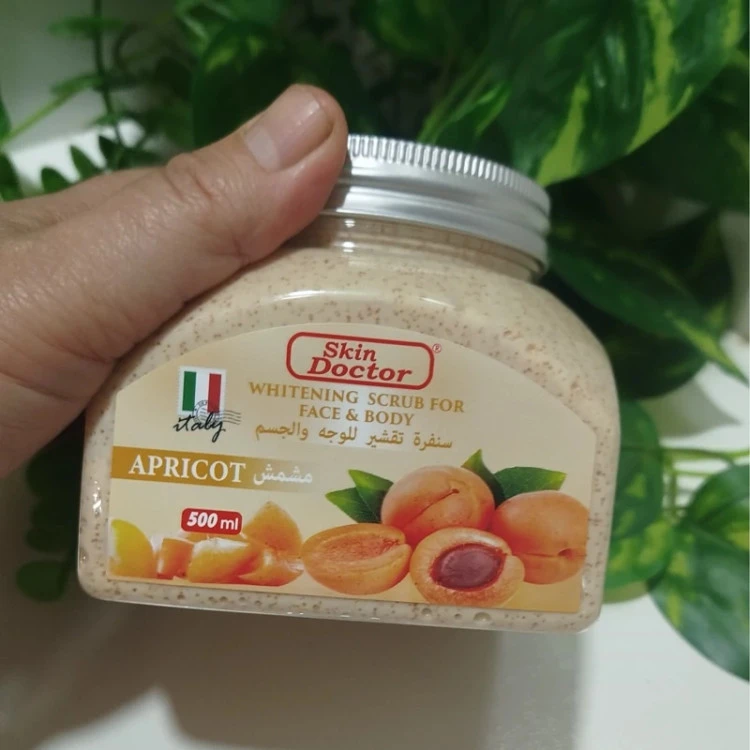 اسکراب شنی صورت و بدن هلو