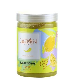 اسکراب شکری لیمو مناسب دست و پا و بدن ژبن پلاس (ژابون)450 میل