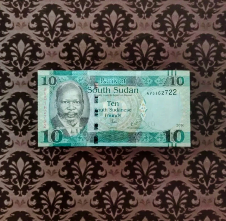 اسکناس 10 پوند سودان جنوبی