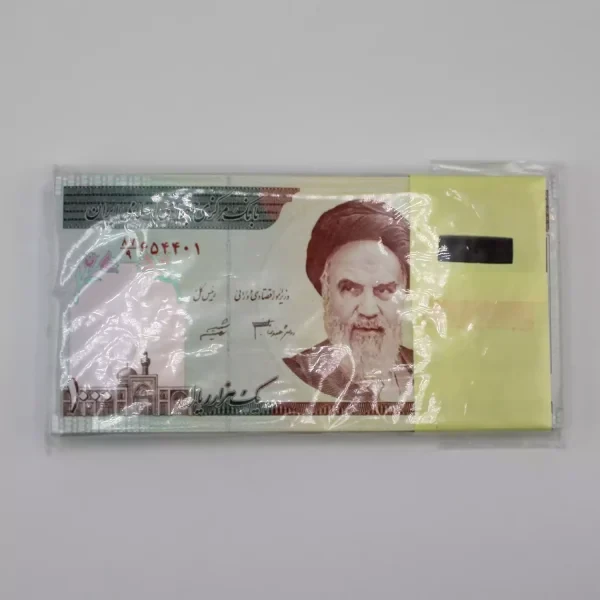 اسکناس 100 تومانی جمهوری اسلامی – یک عدد بسته نو بانکی – 654401