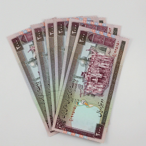 اسکناس 200 تومانی تظاهراتی سری 15 جمهوری اسلامی – تک برگ – 30/925150
