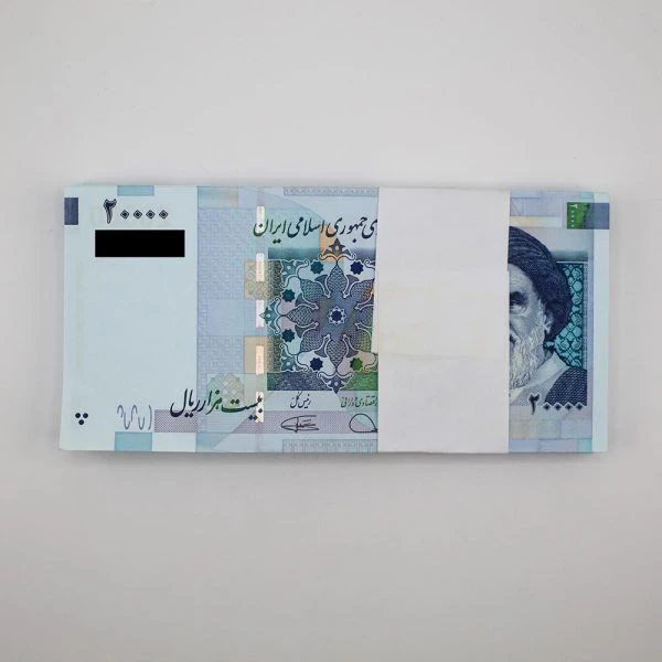 اسکناس 2000 تومانی جمهوری – یک بسته نو سوپر بانکی – 406101