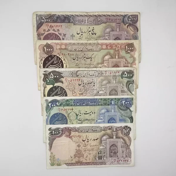 اسکناس بارگاهی سری چهارم – ست 5 عددی 681462