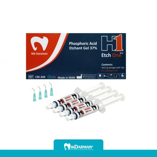 اسید اچ 37% چهار سرنگ 2.5 میل