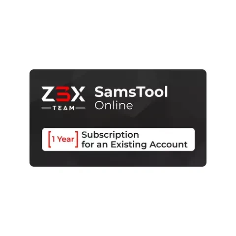 اشتراک یک ساله Z3X SamsTool Online - (برای حساب موجود)