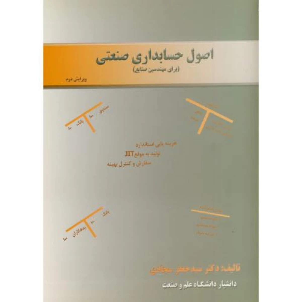 اصول حسابداری صنعتی / جعفر سجادی / نشر علم و صنعت ایران