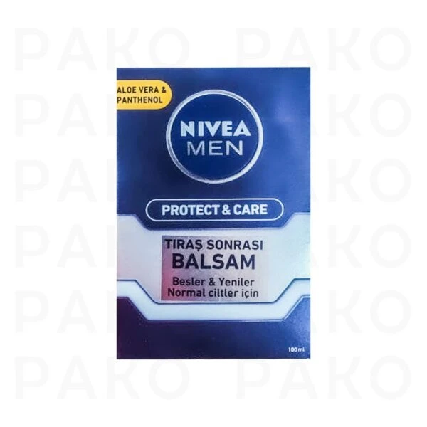 افتر شیو بالسام مدل Protect And Care حجم 100 میل نیوا nivea