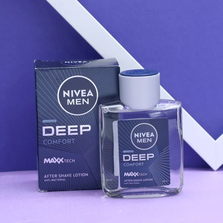 افتر شیو مردانه نیوا NIVEA DEEP COMFORT حجم 100 میل
