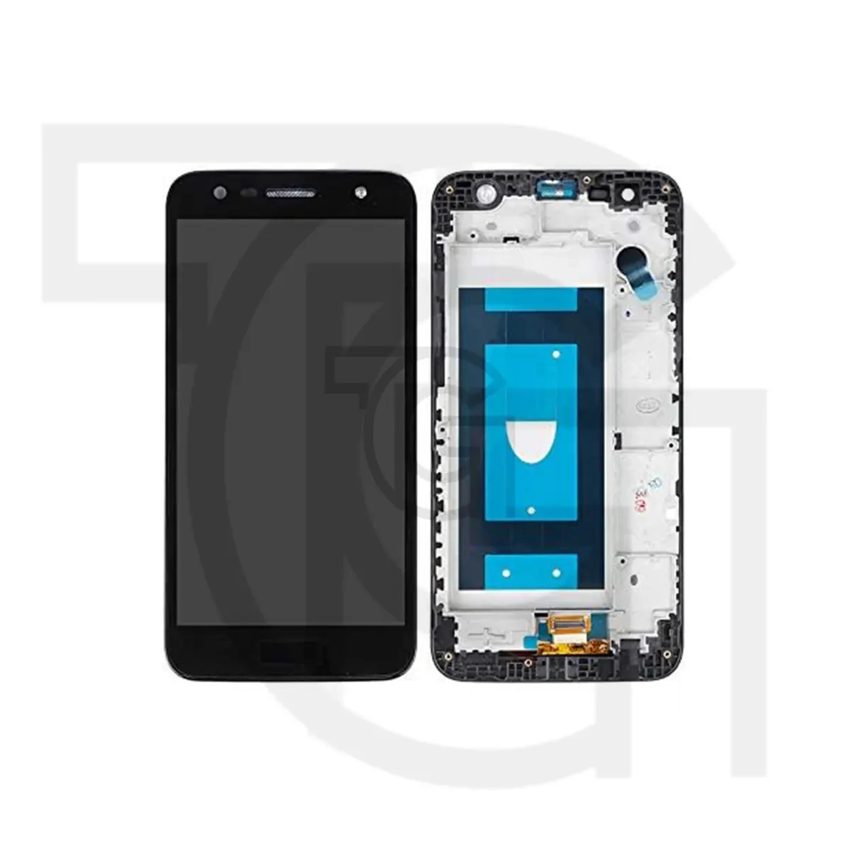ال‌سی‌دی ال‌جی (مشکی)(بافریم) LCD LG K10 Power