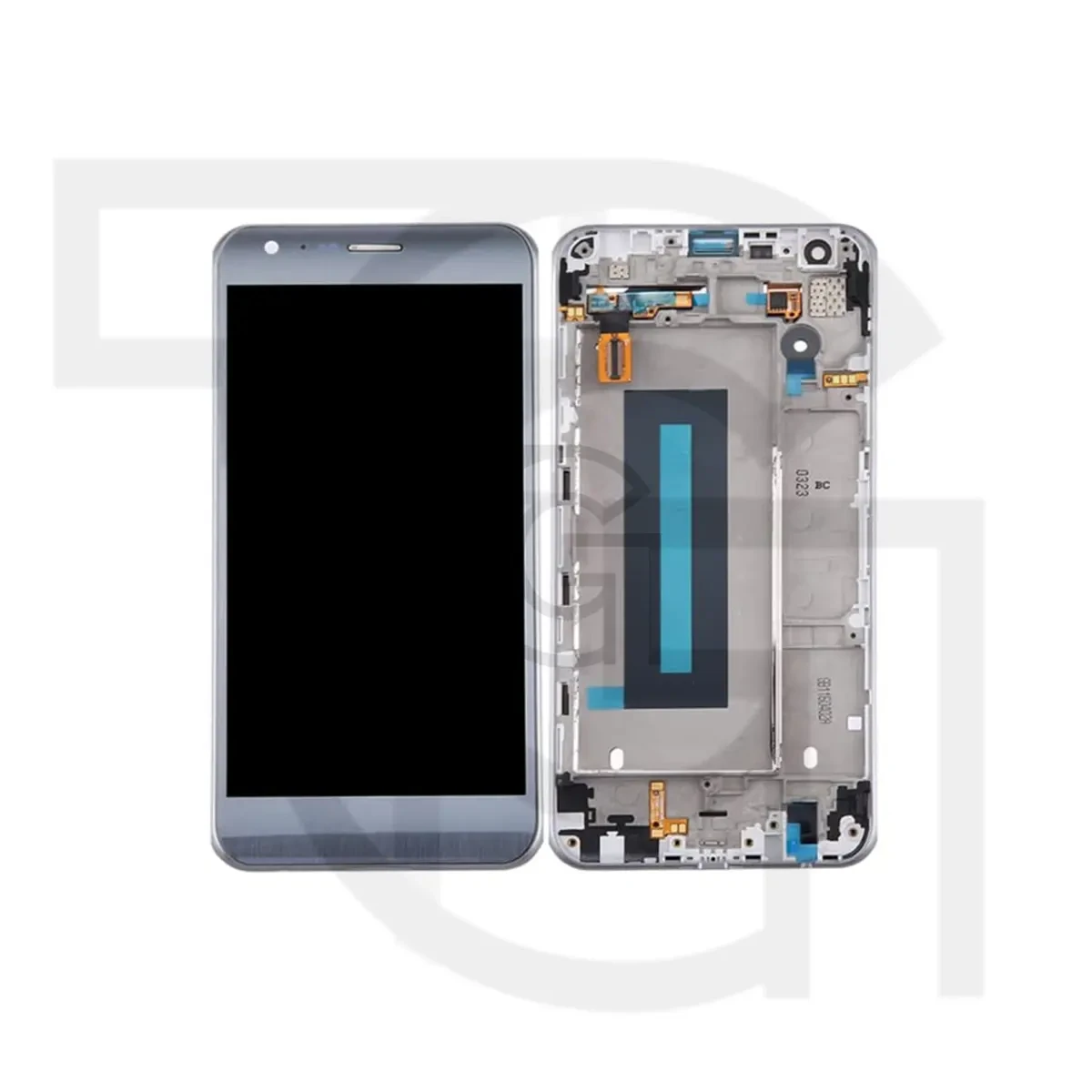 ال‌سی‌دی ال‌جی (نقره‌ای‌تیتانیوم)(بافریم) LCD LG K580
