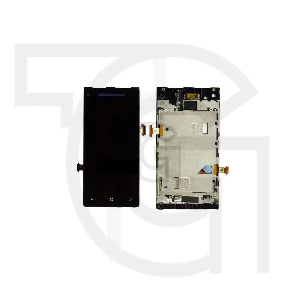 ال‌سی‌دی اچ‌تی‌سی (مشکی)(بافریم) LCD HTC Windows Phone 8X