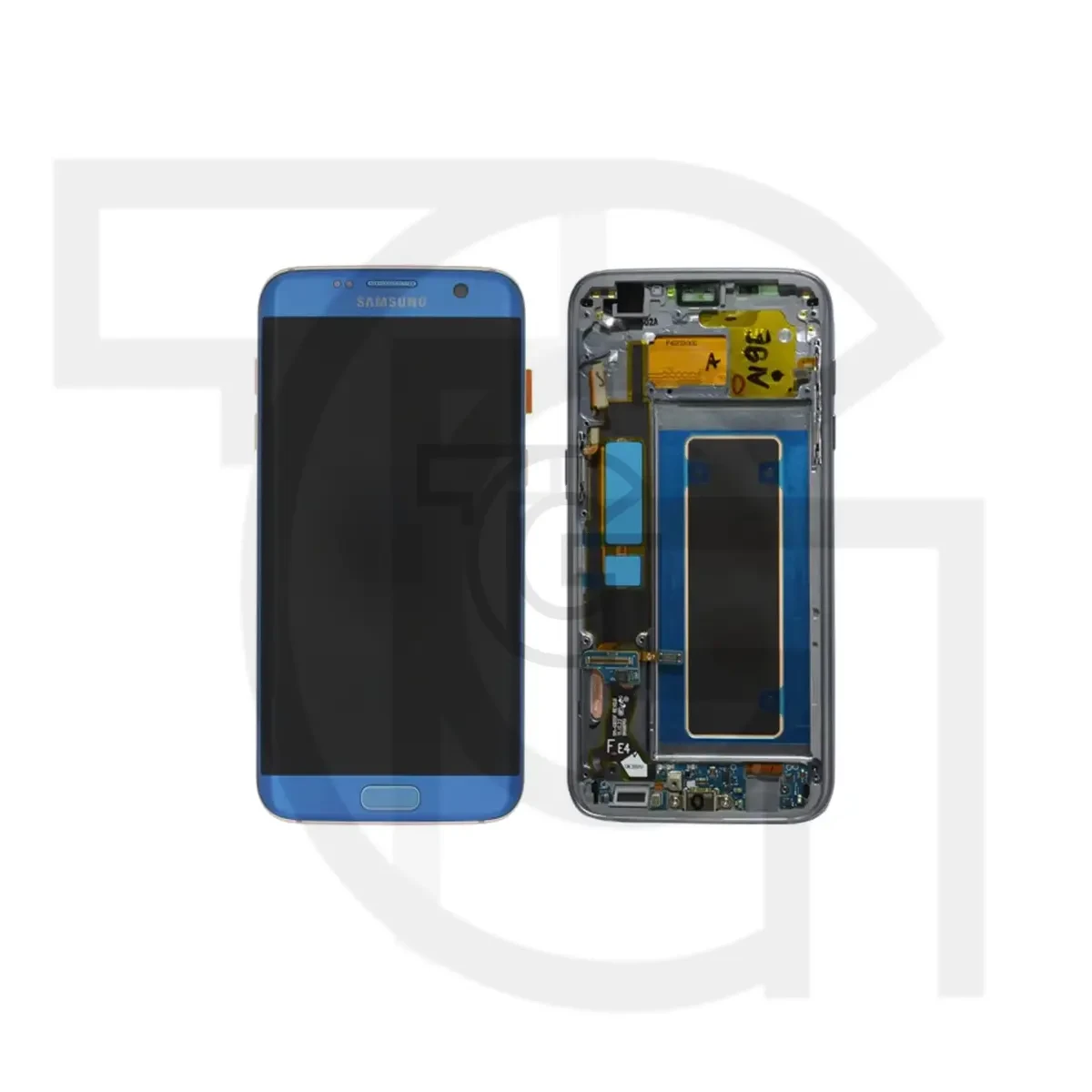 ال‌سی‌دی سامسونگ (آبی)(با‌فریم)(شرکتی) LCD Samsung Galaxy S7 edge