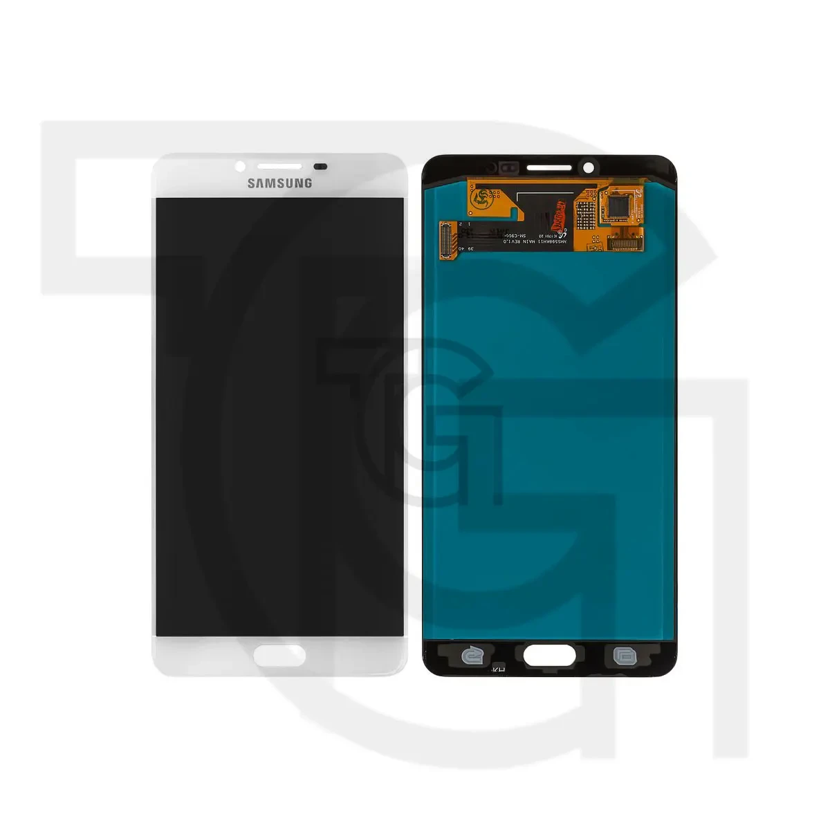 ال‌سی‌دی سامسونگ (سفید)(اورجینال) LCD Samsung Galaxy C9