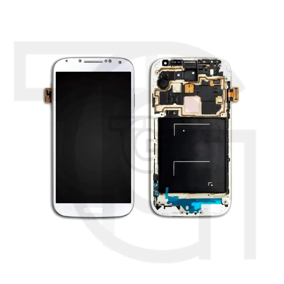 ال‌سی‌دی سامسونگ (سفید)(با‌فریم)(اورجینال) LCD Samsung I9500 Galaxy S4