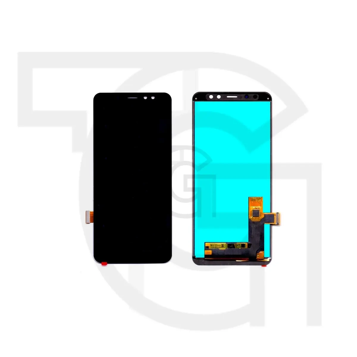 ال‌سی‌دی سامسونگ (مشکی)(آی‌سی)LCD Samsung Galaxy A8 Plus (2018)