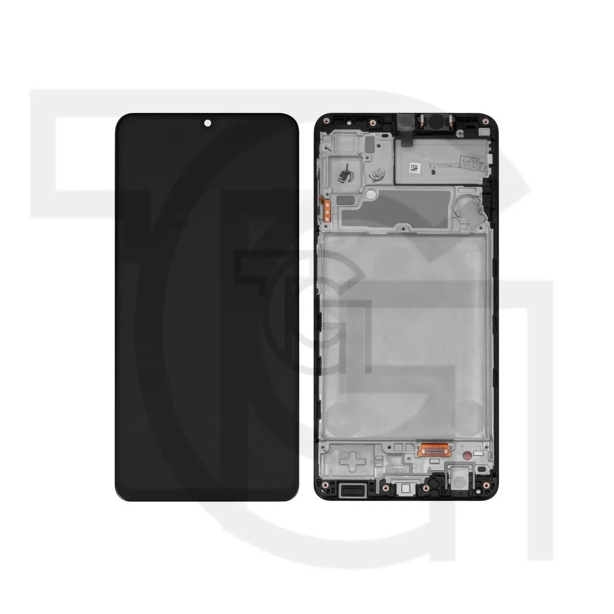 ال‌سی‌دی سامسونگ (مشکی)(با‌فریم)(آی‌سی) LCD Samsung Galaxy A22 4G