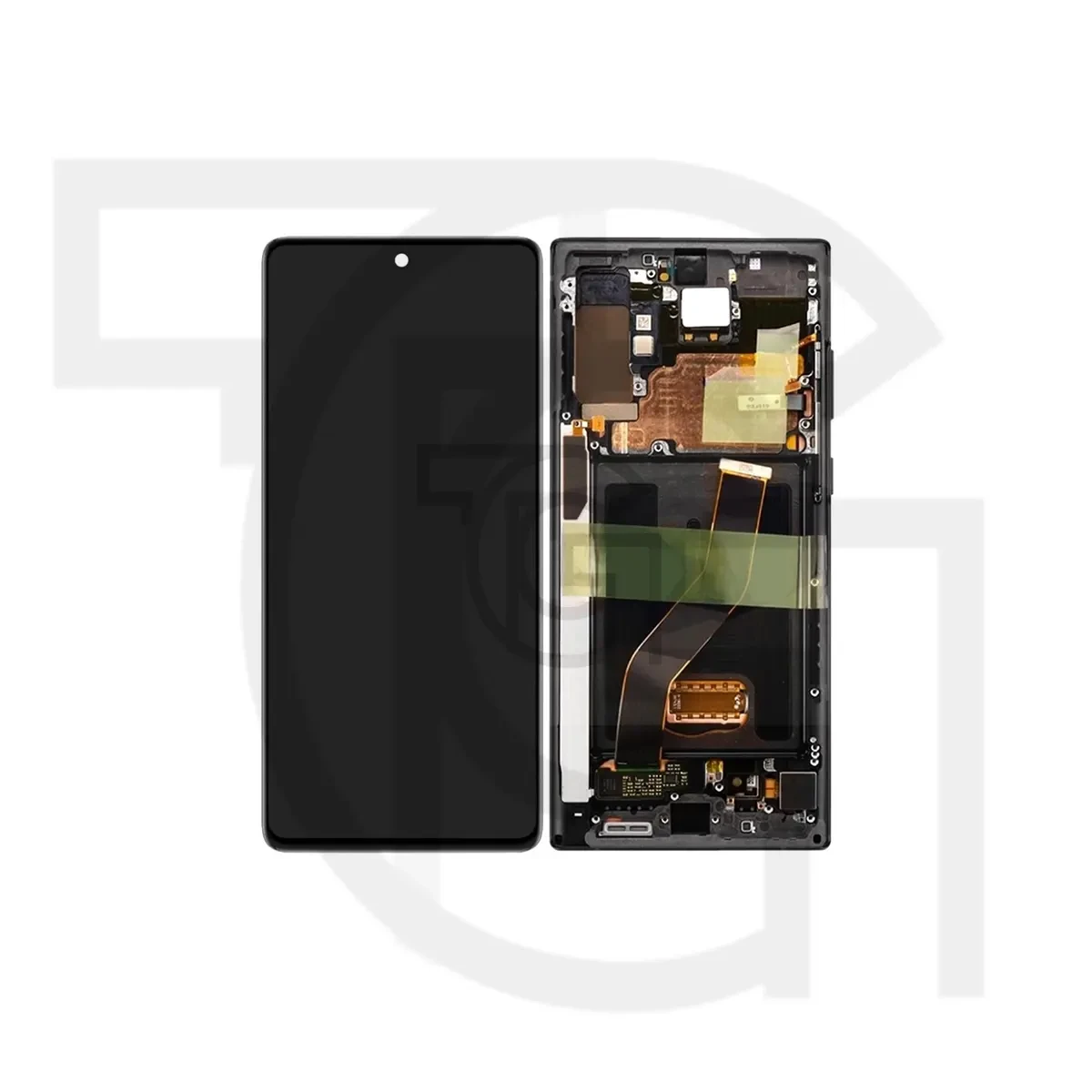 ال‌سی‌دی سامسونگ (مشکی)(با‌فریم)(شرکتی) LCD Samsung Galaxy Note10 Plus