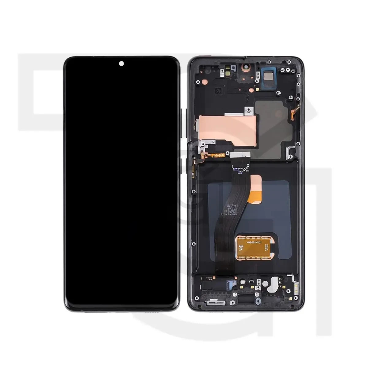 ال‌سی‌دی سامسونگ (مشکی)(با‌فریم)(شرکتی) LCD Samsung Galaxy S21 Ultra 5G