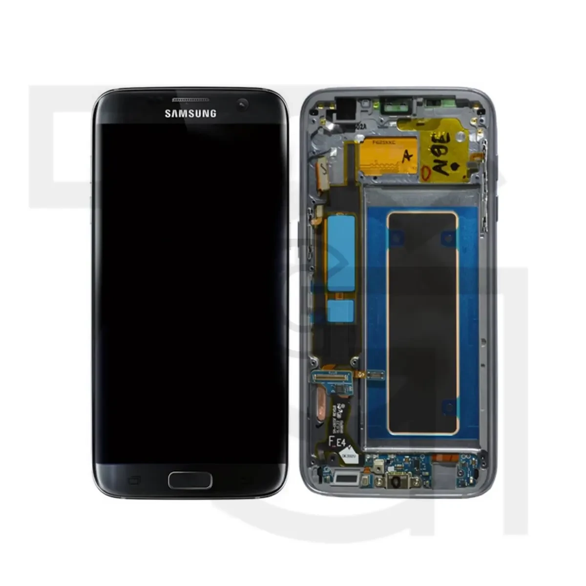 ال‌سی‌دی سامسونگ (مشکی)(با‌فریم)(شرکتی) LCD Samsung Galaxy S7 edge