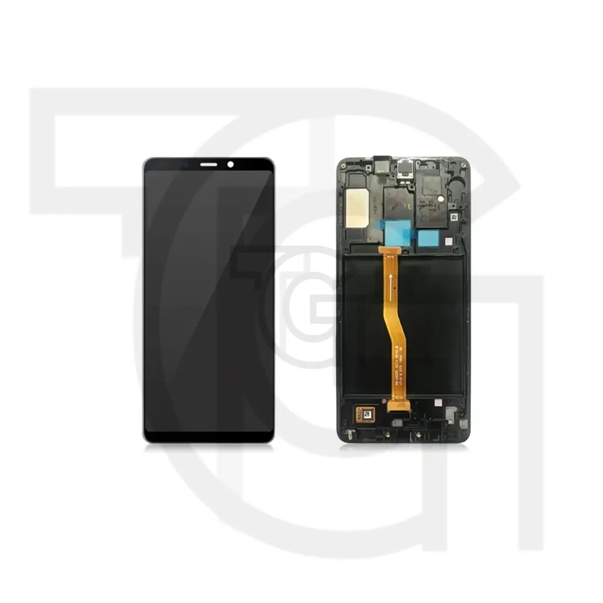 ال‌سی‌دی سامسونگ (مشکی‌خاویاری)(با‌فریم)(شرکتی)LCD Samsung Galaxy A9 (2018)