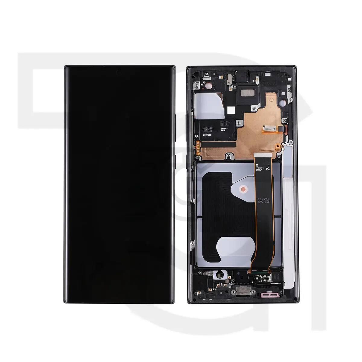 ال‌سی‌دی سامسونگ (مشکی‌عرفانی)(با‌فریم)(شرکتی) LCD Samsung Galaxy Note20 Ultra