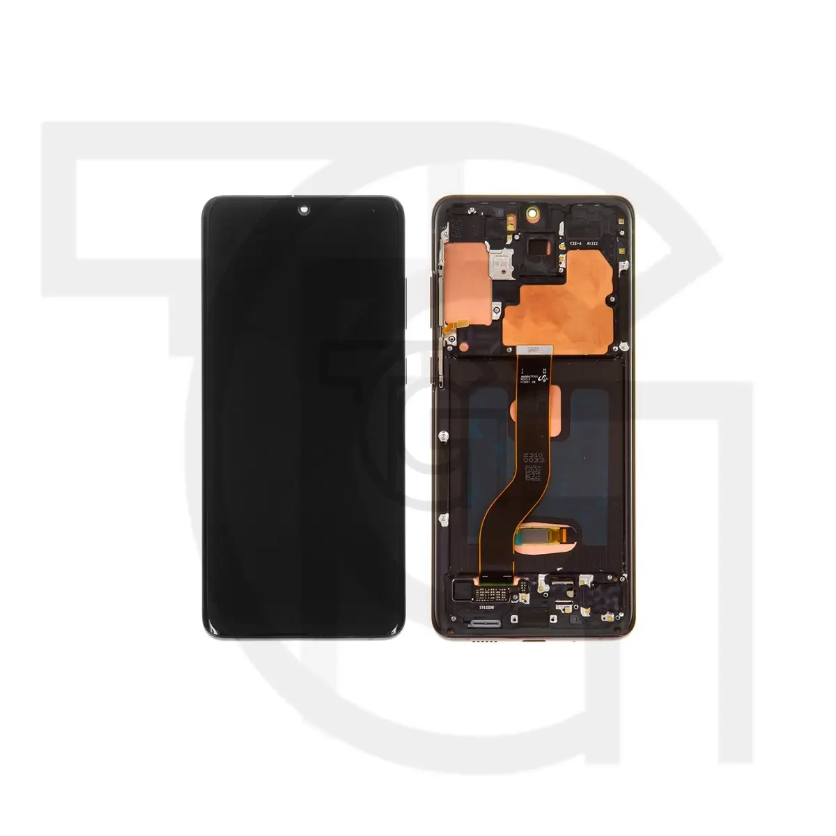 ال‌سی‌دی سامسونگ (مشکی‌کیهانی)(با‌فریم)(شرکتی) LCD Samsung Galaxy S20 Plus