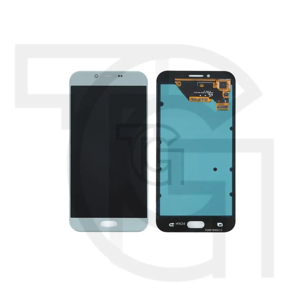 ال‌سی‌دی سامسونگ (نقره‌ای)(اورجینال)LCD Samsung Galaxy A8 (2016)