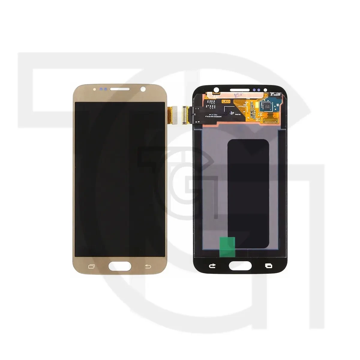 ال‌سی‌دی سامسونگ (گلد)(اورجینال) LCD Samsung Galaxy S6