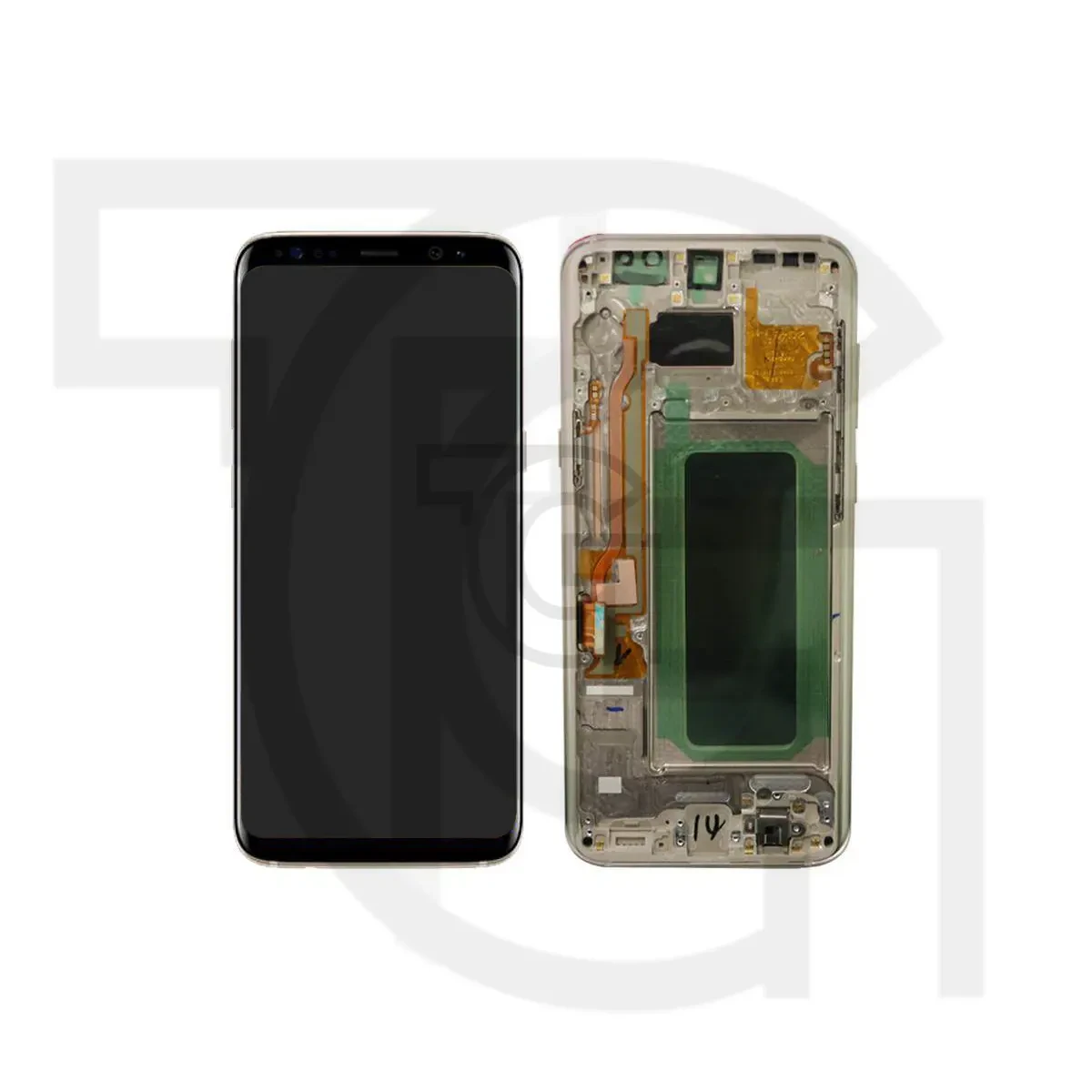 ال‌سی‌دی سامسونگ (گلد)(با‌فریم)(شرکتی) LCD Samsung Galaxy S8 Plus