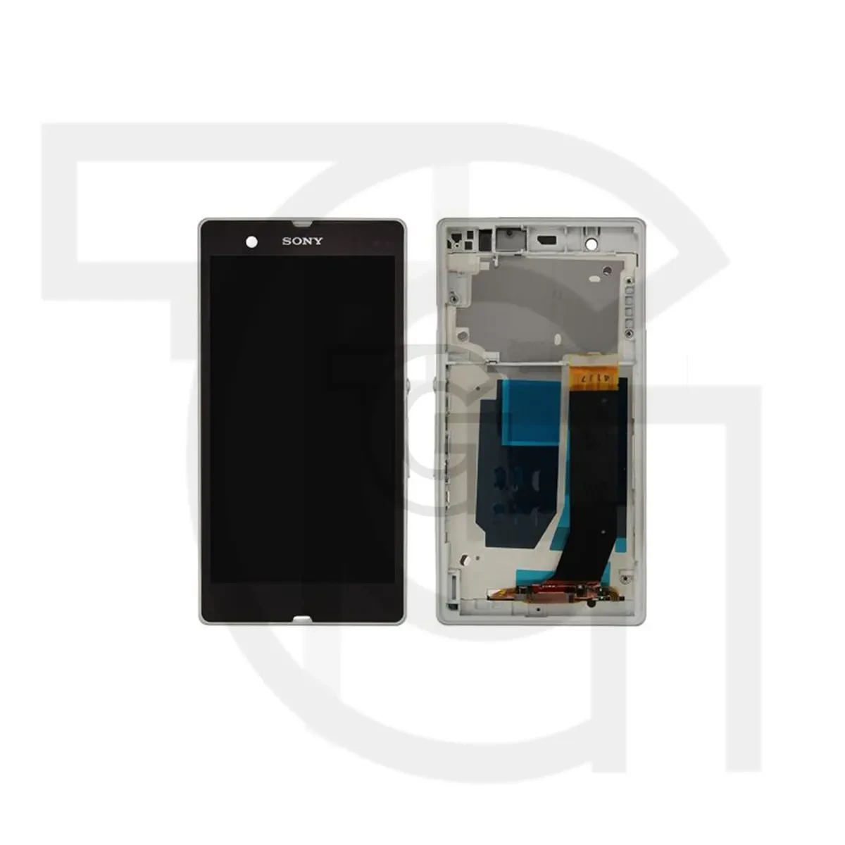 ال‌سی‌دی سونی (سفید)(با‌فریم) LCD Sony Xperia Z LTE