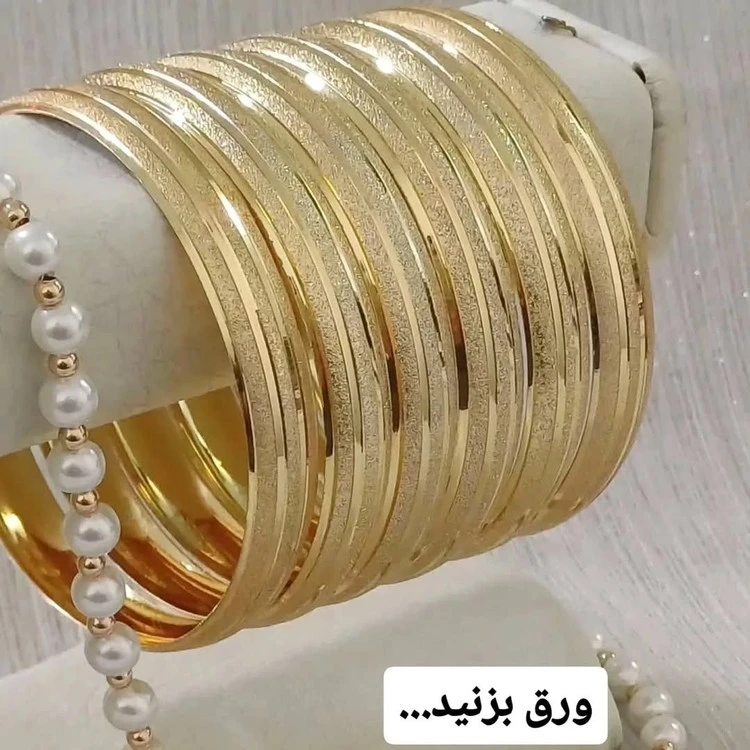 النگو زنانه، کپی طلا، اصل طلا روس، ۵سال ماندگاری، در دو مدل جذاب، پک دوتاییی💍