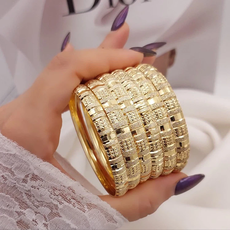 النگو طرح طلای زنانه، اصل طلا روس، پک 3تایی، کد1312💍
