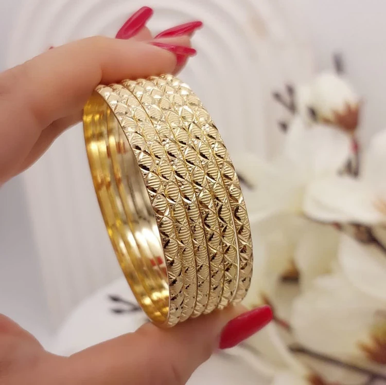 النگو طرح طلای زنانه، اصل طلا روس، کد1337💍