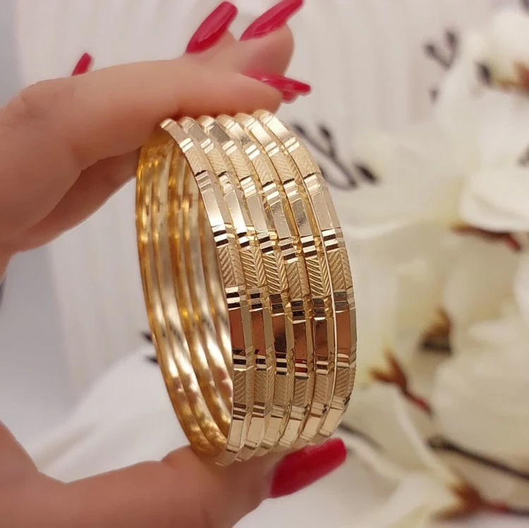 النگو طرح طلای زنانه،جنس طلا روس،۵سال ماندگاری،پهنا ۳میل💍