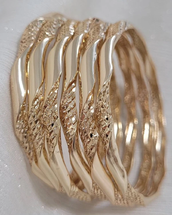 النگو مدل فیوژن،طرح طلا،جنس طلا روس،نانو کاری شده💍