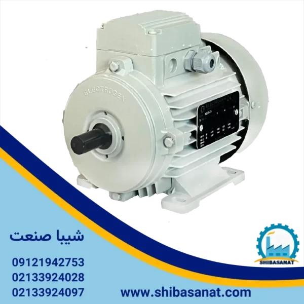 الکتروموتور تک فاز خازن دائم 1000دور CR الکتروژن