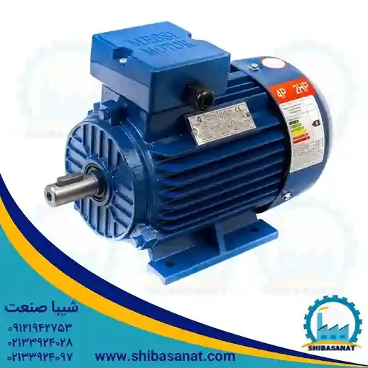 الکتروموتور سه فاز چدنی 4 اسب 3 کیلووات 1400 دور