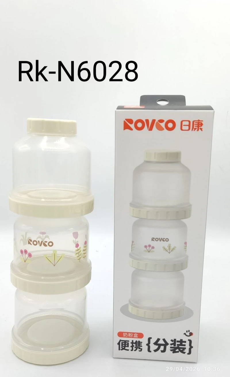 انبار غذا و شیر خشک نوزادی سه طبقه رووکو ROVCO کد rk-N6028