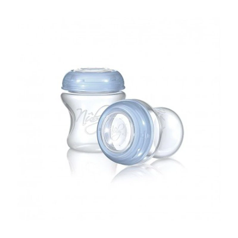 انباره شیر 2 عددی 240ml سر سیلیکونی نابی مدل nuby 67627