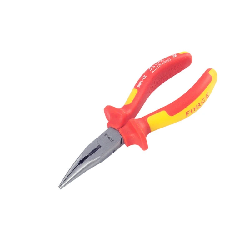 انبر دمباریک سر کج فشار قوی مدل F6902 برند FORCE