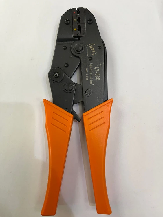 انبر پرس سرسیم روکش دار برند HTT مدل LY-03C