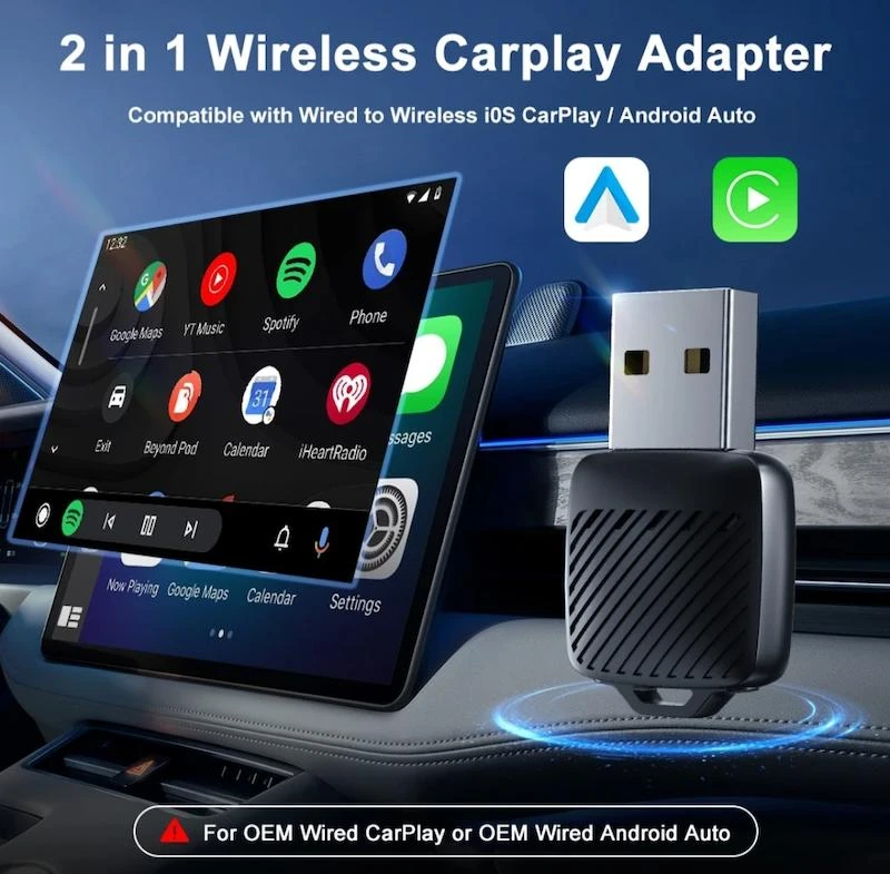 اندروید اتو(Android Auto) و کارپلی(CarPlay) وایرلس خودرو