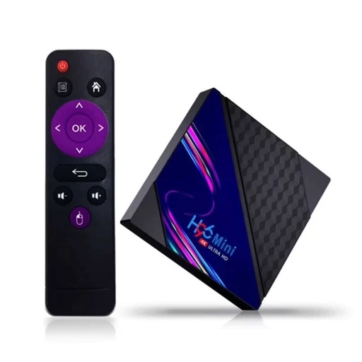 اندروید باکس 4k برند H96 mini رم 2 حافظه 16 اندروید10