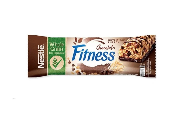 انرژی بار رژیمی نستله NESTLE NESFIT BITTER با طعم شکلات تلخ 23.5 گرم