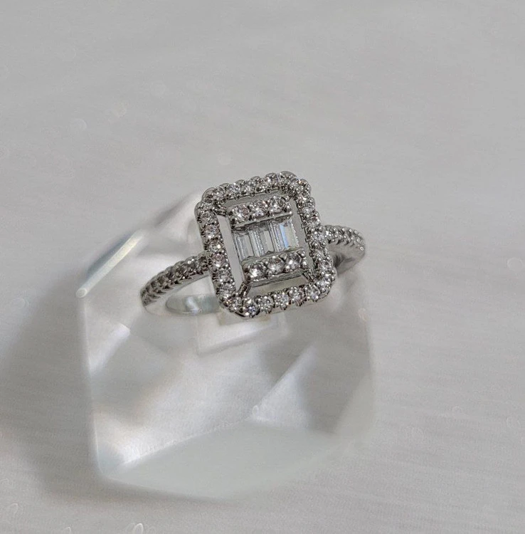 انگشتر جواهری زنانه، در 2مدل جذاب، جنس خارجی جواهری💍